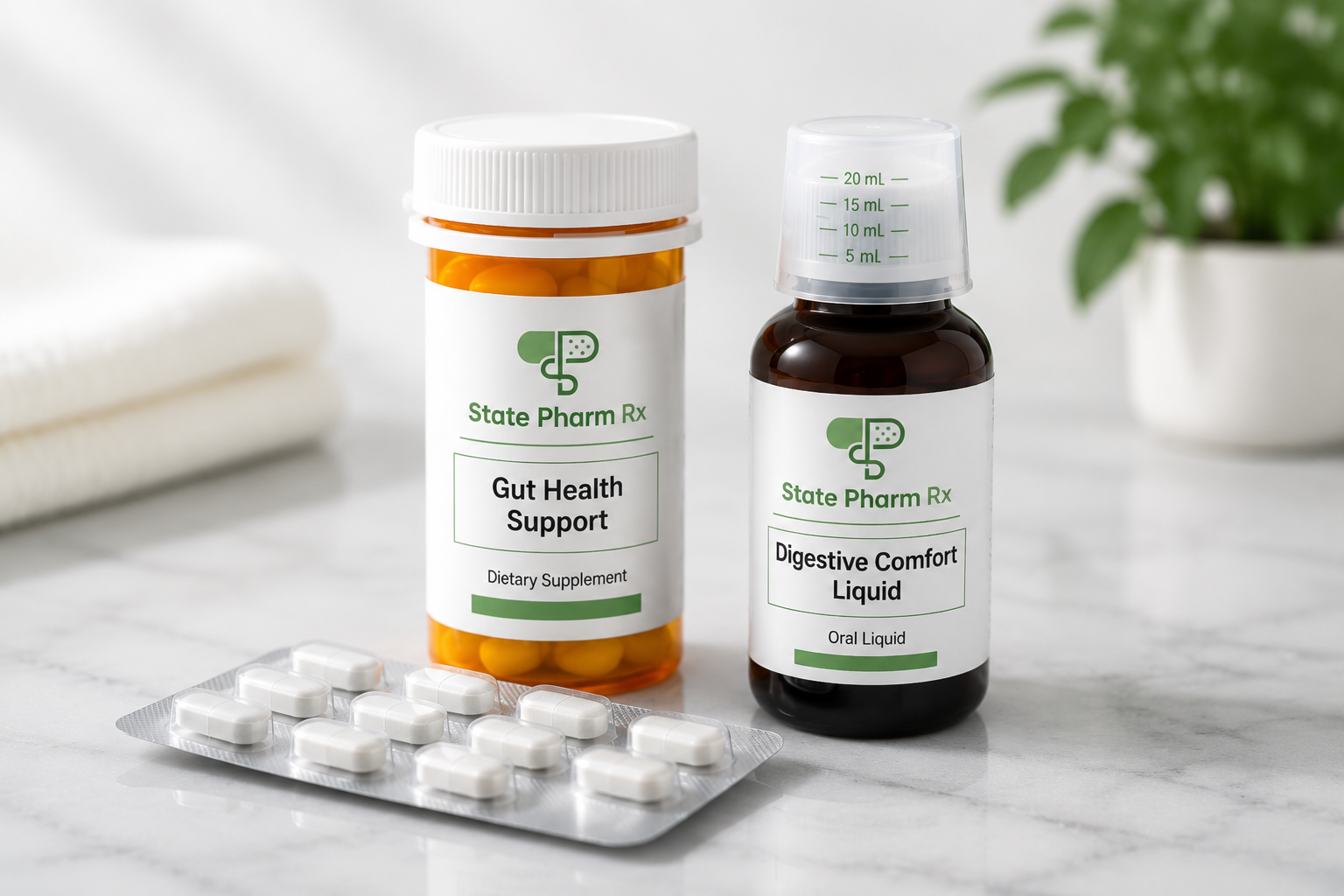 Digestive health, gastroenterology compounding