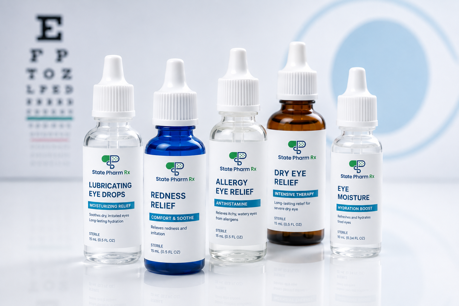 Eye exam, ophthalmology compounding